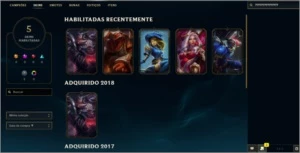 Conta League of Legends, level 38, para mains adc, barbada!! LOL