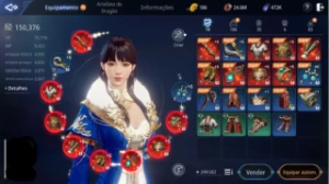 Conta Mir4 Level 106 Taoista  Power 150K Sa51!!