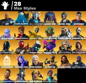Conta Fortnite | 71 Skins | Lara Croft | Entrega automática!