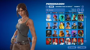Conta Fortnite | 71 Skins | Lara Croft | Entrega automática!