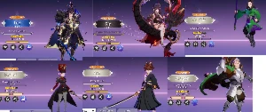 V>Conta Seven Knights: Rebirth Teo +Ace + Rin + Aragon + Yu - Outros