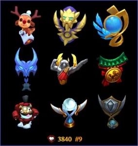 Conta de LOL avaliada em 1500 - League of Legends