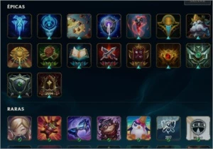 Conta de LOL avaliada em 1500 - League of Legends