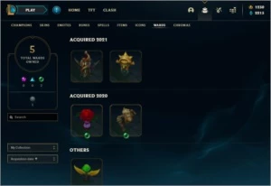 Conta Diamante com RP, vários champions e ótimas skins - League of Legends LOL