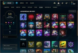 Conta diamante 4 baratinha com 4 skins e 24 champs - League of Legends LOL