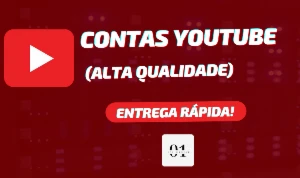 CONTAS YOUTUBE NOVAS + 500 INSCRITOS [ALTA QUALIDADE] - Redes Sociais