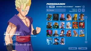 Conta Fortnite | 82 Skins | Son Gohan | Entrega automática!