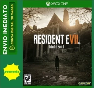 Jogo Resident Evil 7 + Dlcs Xbox One Mídia Digital