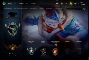 Conta smurf lol prata 1 - League of Legends