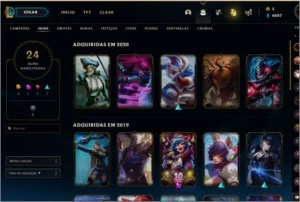 Conta smurf lol prata 1 - League of Legends