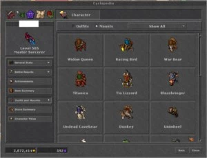 SELL MS 585 COM HAT/ML 112 INABRA (PVP) [45% LOYALT] - Tibia