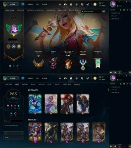 Conta League of Legends + Valorant LOL