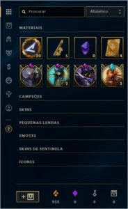 CONTA OURO 4 - League of Legends LOL