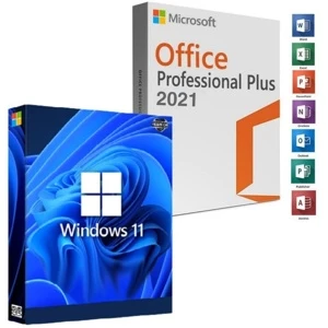 Licença Key Windows 11 Pro + Office 2021 Pro plus - Softwares and Licenses