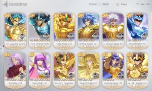 Conta Saint Seiya Ex 