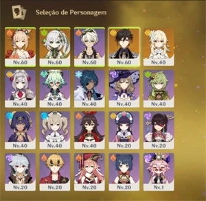 Zhongli + Nahida + Yoimiya - AR41 - Genshin Impact