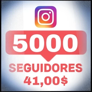 5000 (cinco mil) seguidores instagram - Redes Sociais