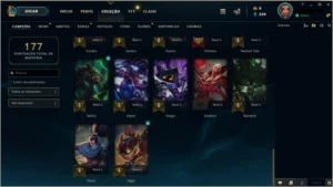 CONTA LOL - UNRANKED - lvl 49 - 42 campeões ! - League of Legends
