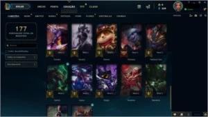 CONTA LOL - UNRANKED - lvl 49 - 42 campeões ! - League of Legends