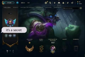 Conta LOL level 255 60 skins ouro IV - League of Legends