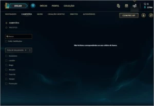Conta League of Legends All champions, 167skins LOL