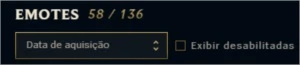 Conta de 2014 com 201 skins - League of Legends LOL