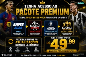 Pacote Premium De Patchs Para Pes 2021 - eFootball PES