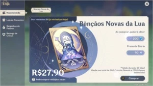 Genshin impact conta - Outros