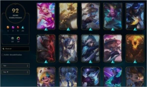 Conta de League of Legends nível 334 LOL