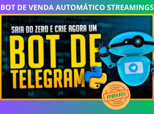 Bot De Vendas Automaticas Telegram!