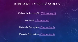 Kontakt 6 Full + 225 Livrarias + Samples | Bônus e Tutorial - Outros