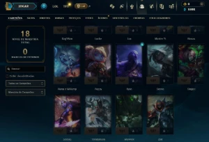 Conta Smurf League Of Legends Full Acesso -(+De 30 Champs) LOL