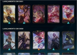 Conta D3 121 skins - League of Legends LOL