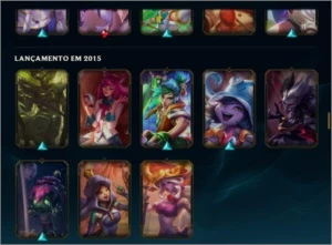 Conta D3 121 skins - League of Legends LOL