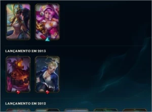 Conta D3 121 skins - League of Legends LOL