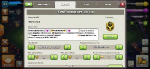 Clash of Clans - Clã nível 10 [WORRIORS]