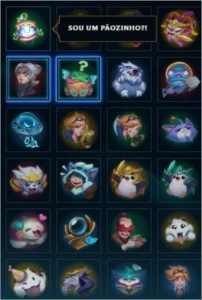 Conta Beta, unranked, lvl 96, todos os campeões e 320 skins - League of Legends LOL