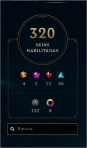 Conta Beta, unranked, lvl 96, todos os campeões e 320 skins - League of Legends LOL