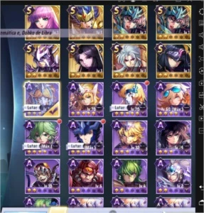 Conta cdz servidor a3 - Saint Seiya Awakening SSA