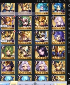 Conta cdz servidor a3 - Saint Seiya Awakening SSA