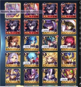 Conta cdz servidor a3 - Saint Seiya Awakening SSA