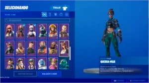 CONTA FORTNITE SEASON 3  COM SALVE O MUNDO