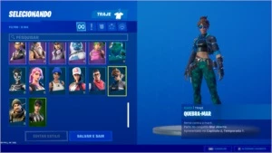 CONTA FORTNITE SEASON 3  COM SALVE O MUNDO