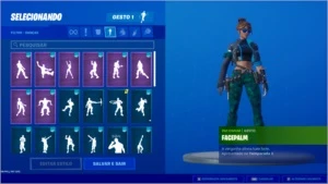 CONTA FORTNITE SEASON 3  COM SALVE O MUNDO