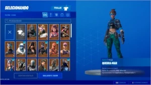 CONTA FORTNITE SEASON 3  COM SALVE O MUNDO