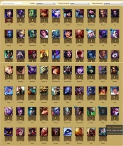 Conta league of legends Diamante V LOL
