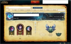 Conta league of legends Diamante V LOL