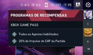 Conta com bonûs especial do XBOX + Várias Skins Raras - Valorant