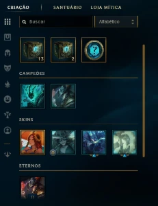 Conta smurf lol prata - League of Legends