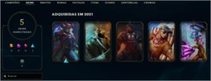 Conta Smurf Platina 2 - League of Legends LOL